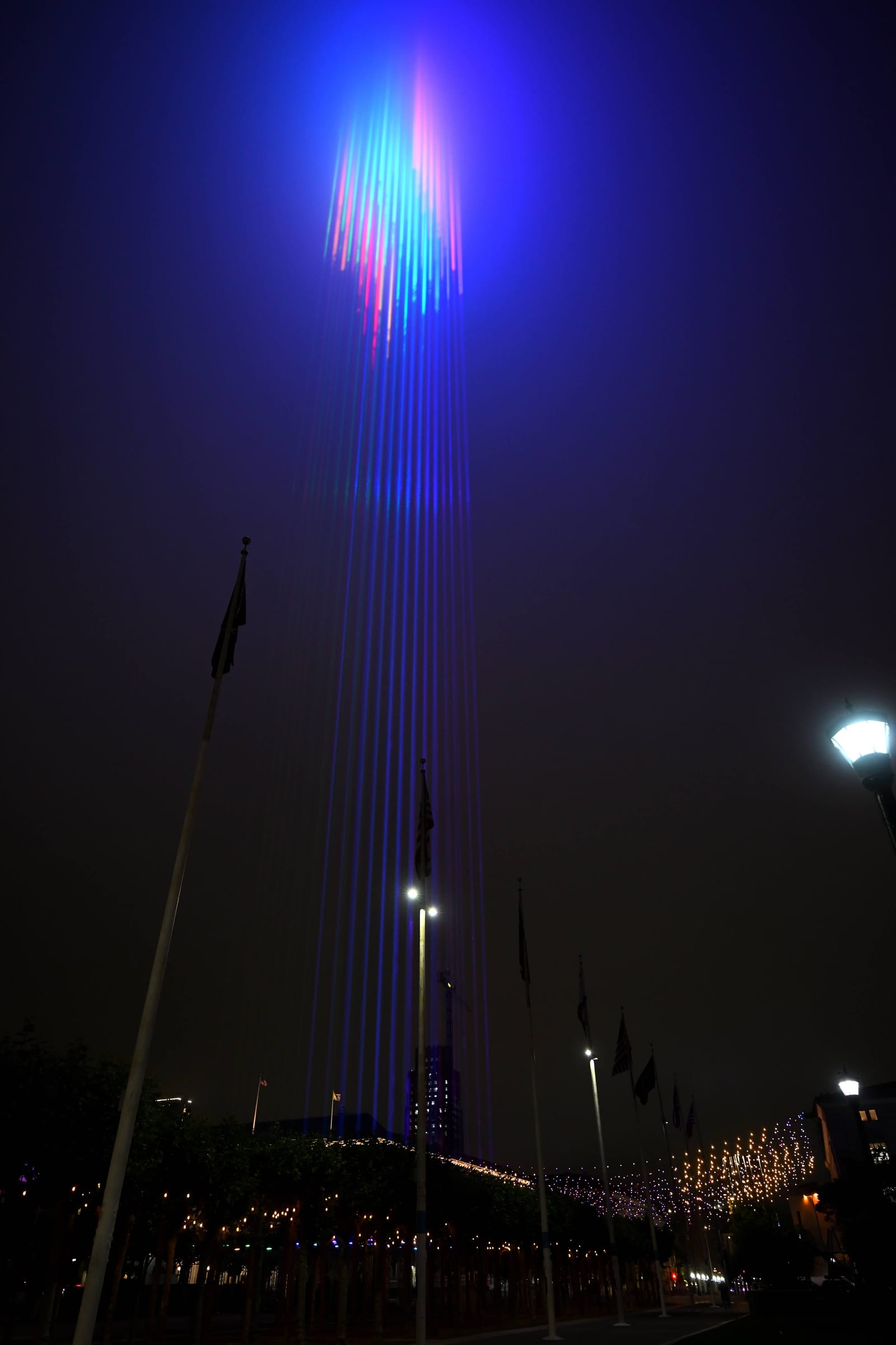 The full City Hall installation